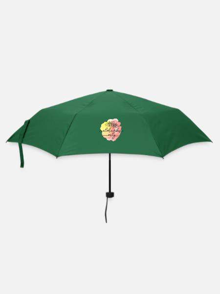 Nur Aloha-Vibes - Regenschirm (klein) - Flaschengrün