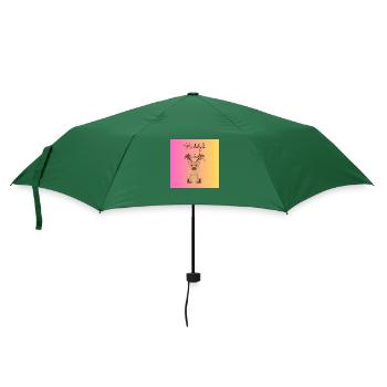 Rudolph - Regenschirm (klein) - Flaschengrün - Vorne