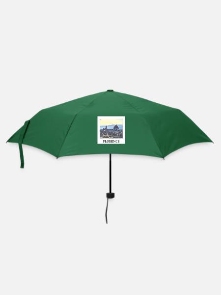 Florenz - Regenschirm (klein) - Flaschengrün