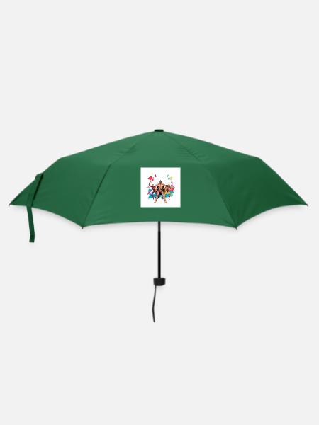 Hero II - Regenschirm (klein) - Flaschengrün