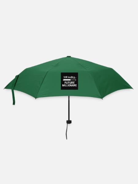 Millionärsclub - Regenschirm (klein) - Flaschengrün