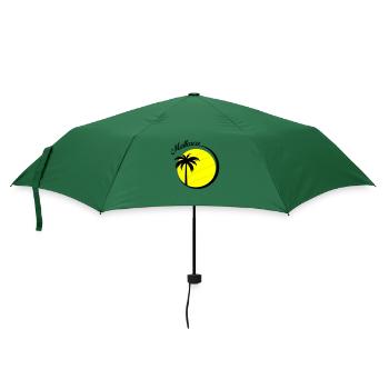 mallorca - Regenschirm (klein) - Flaschengrün - Vorne