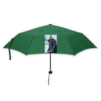 Tyr Einhändiger Gott des Krieges und der Gerechtigkeit Nordischer Mythos - Regenschirm (klein) - Flaschengrün - Vorne