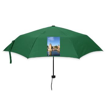 Straßburg Elsass überdachte Brücken - Regenschirm (klein) - Flaschengrün - Vorne