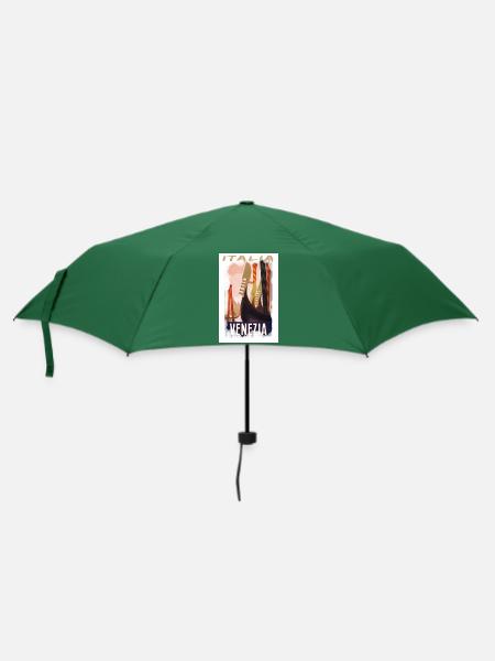 VENEZIA - Regenschirm (klein) - Flaschengrün