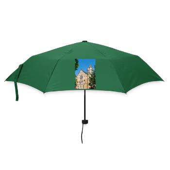 historisches Gebäude Ratsgymnasium - Regenschirm (klein) - Flaschengrün - Vorne