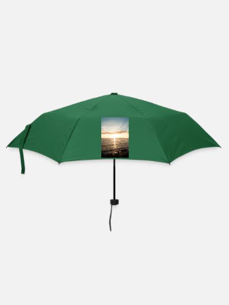 Ozean - Regenschirm (klein) - Flaschengrün