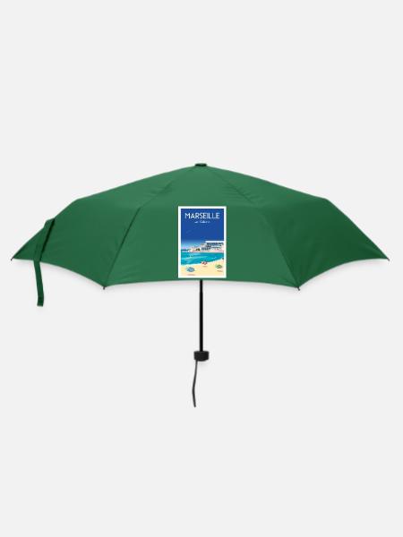 MARSEILLE DIE KATALANEN - Regenschirm (klein) - Flaschengrün