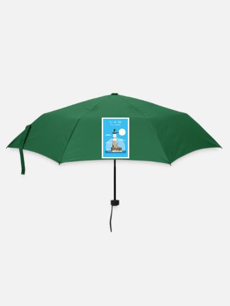 LEUCHTTURM AR-MEN - Regenschirm (klein) - Flaschengrün
