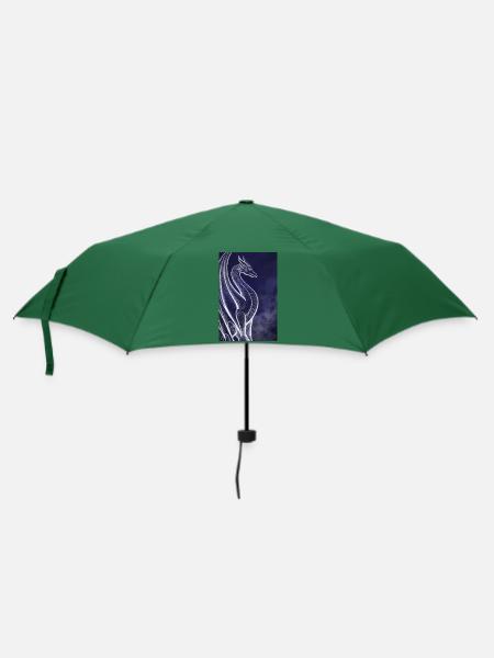 Dragon - Regenschirm (klein) - Flaschengrün