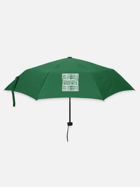 2021 - Regenschirm (klein) - Flaschengrün