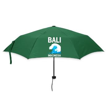 Bali - Regenschirm (klein) - Flaschengrün - Vorne