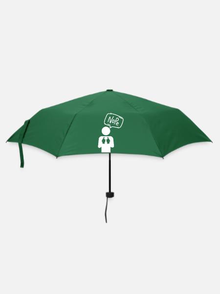 Nope - Regenschirm (klein) - Flaschengrün
