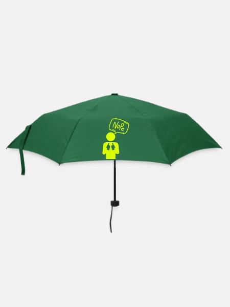 Nope - Regenschirm (klein) - Flaschengrün