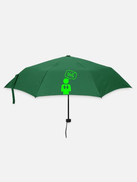Nope - Regenschirm (klein) - Flaschengrün