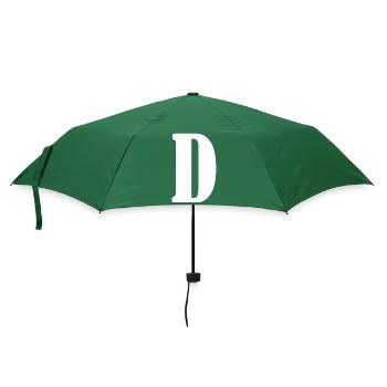 D - Regenschirm (klein) - Flaschengrün - Vorne