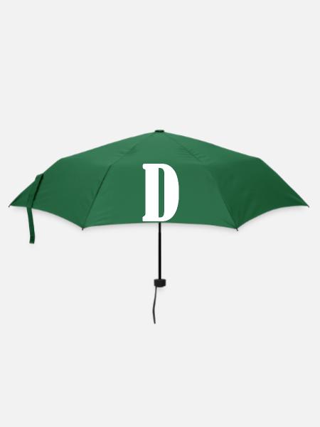D - Regenschirm (klein) - Flaschengrün