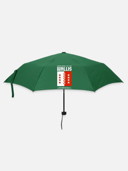 Wallis - Regenschirm (klein) - Flaschengrün