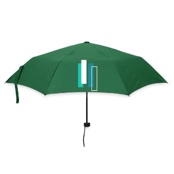 Buchstabe I i - Regenschirm (klein) - Flaschengrün - Vorne