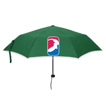 Surfen Wellenreiten Meer Urlaub Strand Geschenk - Regenschirm (klein) - Flaschengrün - Vorne