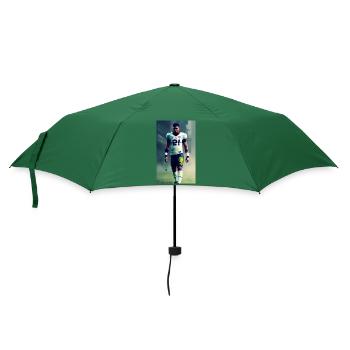 American Football Spieler - Regenschirm (klein) - Flaschengrün - Vorne