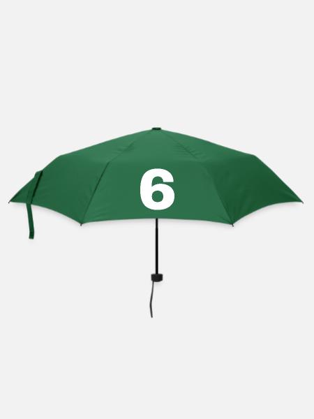 6 - Regenschirm (klein) - Flaschengrün