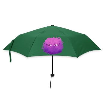Little Pelota Monster n°4 – pink - Regenschirm (klein) - Flaschengrün - Vorne