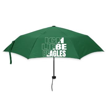 lustiger spruch bday geburtstagsgeschenk humor - Regenschirm (klein) - Flaschengrün - Vorne