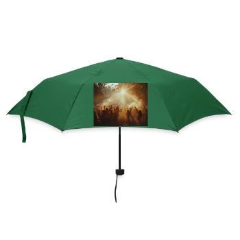 Festival sunrise - Regenschirm (klein) - Flaschengrün - Vorne