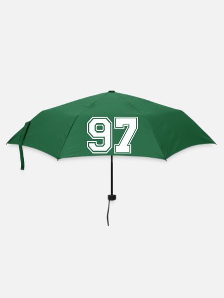 97 - Regenschirm (klein) - Flaschengrün