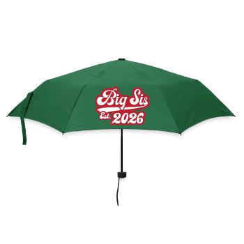 Big Sis Est 2026 - Regenschirm (klein) - Flaschengrün - Vorne