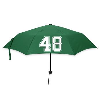 48 - Regenschirm (klein) - Flaschengrün - Vorne