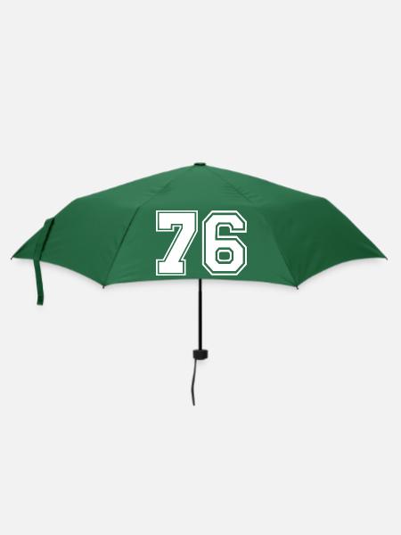 76 - Regenschirm (klein) - Flaschengrün