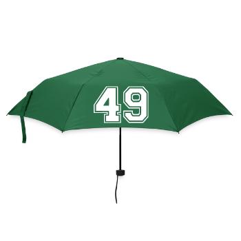 49 - Regenschirm (klein) - Flaschengrün - Vorne