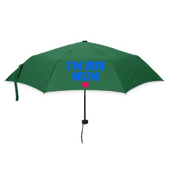 im his mom - Regenschirm (klein) - Flaschengrün - Vorne