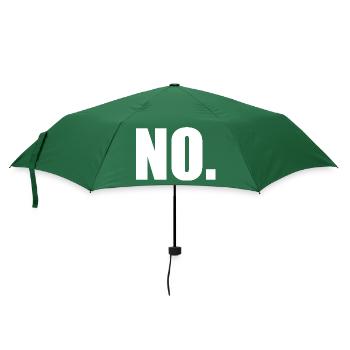 No - Regenschirm (klein) - Flaschengrün - Vorne