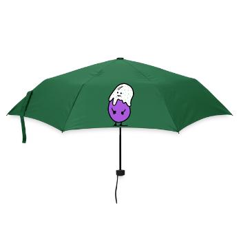 Bohne - Regenschirm (klein) - Flaschengrün - Vorne