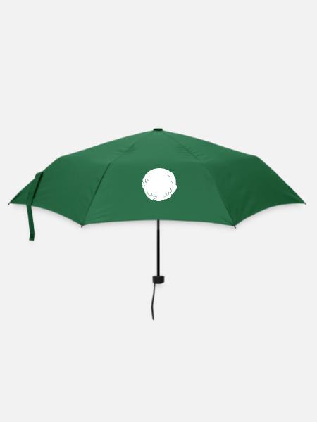 Perfekter Schneeball - Regenschirm (klein) - Flaschengrün