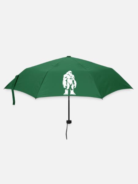 Yeti - Regenschirm (klein) - Flaschengrün