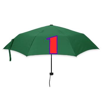 1. 1 year. 1st ANNIVERSARY. 1 YEAR ANNIVERSARY - Umbrella (small) - bottlegreen - Front