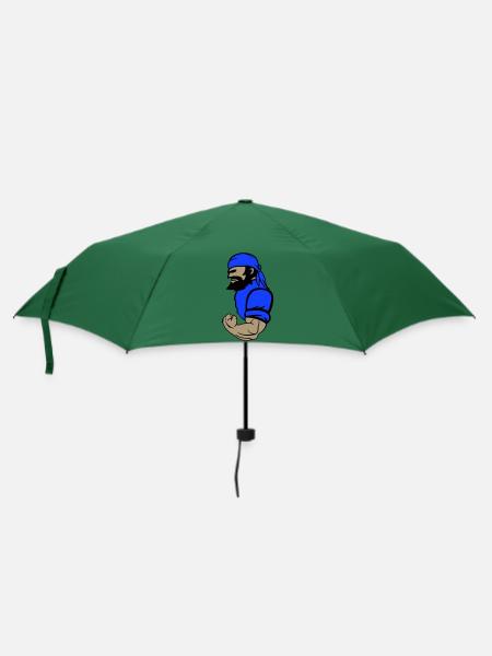 pirat - Regenschirm (klein) - Flaschengrün