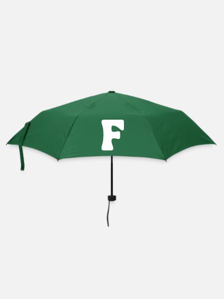 F - Regenschirm (klein) - Flaschengrün