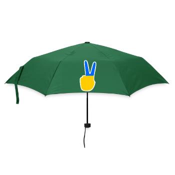 ukraine - Regenschirm (klein) - Flaschengrün - Vorne