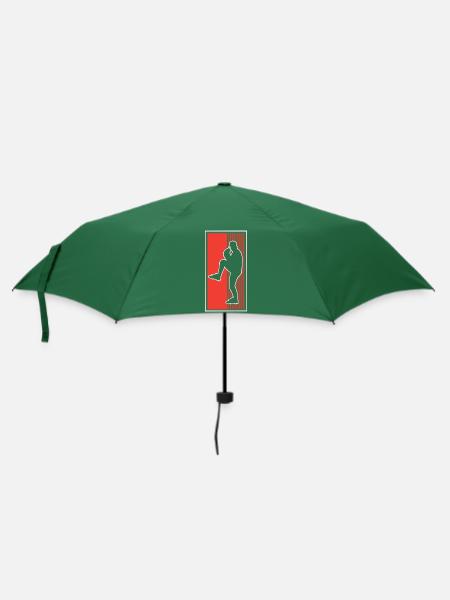 Baseball - Regenschirm (klein) - Flaschengrün
