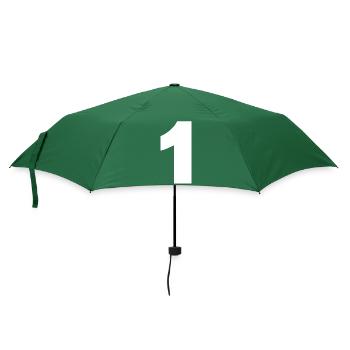 1 - Regenschirm (klein) - Flaschengrün - Vorne