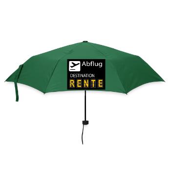RENTE - Regenschirm (klein) - Flaschengrün - Vorne