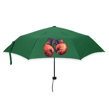 Die Contender-Handschuhe für Champions - Regenschirm (klein) - Flaschengrün - Vorne
