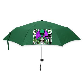 2 Original - Regenschirm (klein) - Flaschengrün - Vorne