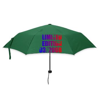 18e anniversaire Édition Limitée 03/2008 - Parapluie standard - vert bouteille - Devant