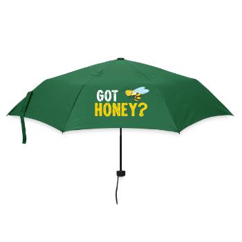 Got Honey? - Regenschirm (klein) - Flaschengrün - Vorne